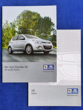 Lade das Bild in den Galerie-Viewer, Hyundai i20 MJ 2009 - Prospekt Brochure + Daten &amp; Ausstattungen 03.2009
