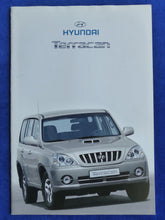 Lade das Bild in den Galerie-Viewer, Hyundai Terracan 2.9 CRDi MJ 2002 - Prospekt Brochure 11.2001
