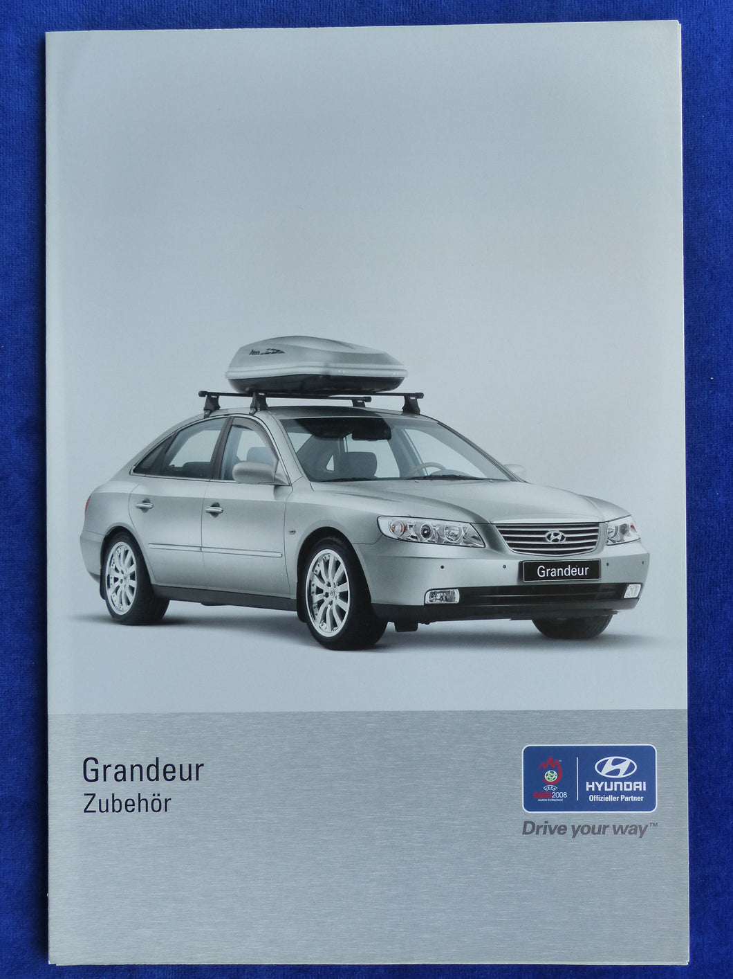 Hyundai Grandeur Zubehör MJ 2008 - Prospekt Preisliste Brochure 10.2007