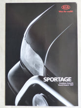 Lade das Bild in den Galerie-Viewer, Kia Sportage Zubehör MJ 1998 - Prospekt Brochure + Preisliste 08.1997
