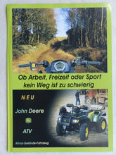 Lade das Bild in den Galerie-Viewer, John Deere ATV Trail Buck EX Quad - Prospekt Brochure 2005
