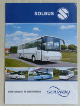 Lade das Bild in den Galerie-Viewer, Solbus Solway SL10 SL11 Intercity Bus - Prospekt Brochure 2008 Polen englisch
