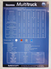 Lade das Bild in den Galerie-Viewer, Mega Multitruck 600 - Prospekt Brochure 2010 Frankreich französisch
