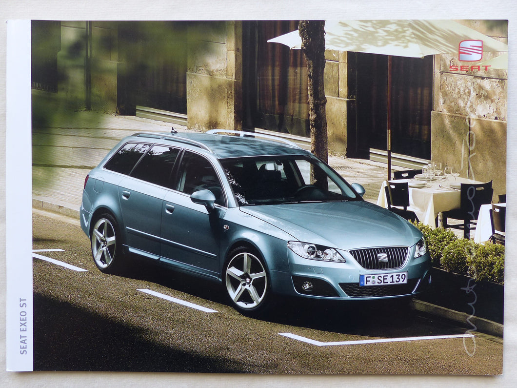 Seat Exeo ST Kombi MJ 2010 - Prospekt Brochure 06.2009