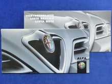 Lade das Bild in den Galerie-Viewer, Alfa Romeo Range 1999 - 145 146 156 166 Spider GTV - Prospekt Brochure Schweiz
