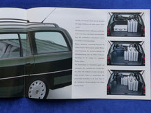 Lade das Bild in den Galerie-Viewer, Opel Omega Caravan Travel Sondermodell - Prospekt Brochure 03.1992
