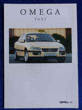 Lade das Bild in den Galerie-Viewer, Opel Omega Taxi Limousine Caravan - Prospekt Brochure 02.1996
