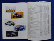 Lade das Bild in den Galerie-Viewer, Opel Corsa Sondermodelle Advantage Twen Vogue Family - Prospekt Brochure 04.1997
