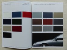 Lade das Bild in den Galerie-Viewer, Opel Omega Caravan - Farben &amp; Polster MJ 1987 - Prospekt Brochure 10.1986
