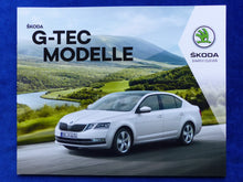 Lade das Bild in den Galerie-Viewer, Skoda G-Tec Modelle CNG Octavia &amp; Citigo MJ 2018 - Prospekt Brochure 05.2017
