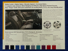 Lade das Bild in den Galerie-Viewer, Plymouth 1997 Neon Expresso Package - US-Prospekt Brochure 1996 USA
