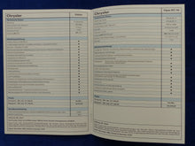 Lade das Bild in den Galerie-Viewer, Chrysler Voyager Saratoga Viper - Preisliste MJ 1994 - Prospekt Brochure 10.1993
