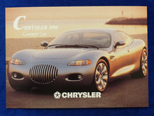 Lade das Bild in den Galerie-Viewer, Chrysler 300 Concept Car 8,0L V10 - Prospekt Brochure 1991
