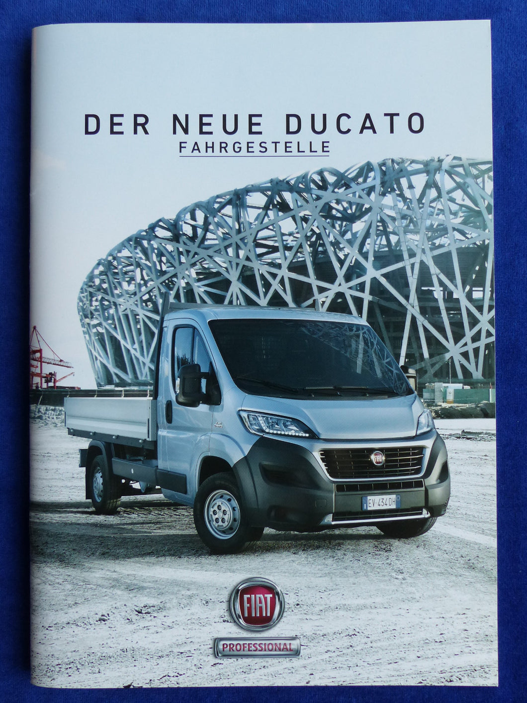 Fiat Ducato Fahrgestelle MJ 2015 - Prospekt Brochure 08.2014