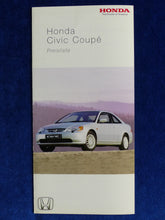 Lade das Bild in den Galerie-Viewer, Honda Civic Coupe - Preisliste MJ 2003 - Prospekt Brochure 01.2003
