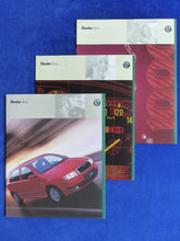 Lade das Bild in den Galerie-Viewer, Skoda Fabia MJ 2000 - Prospekt Brochure + Daten + Preisliste 12.1999
