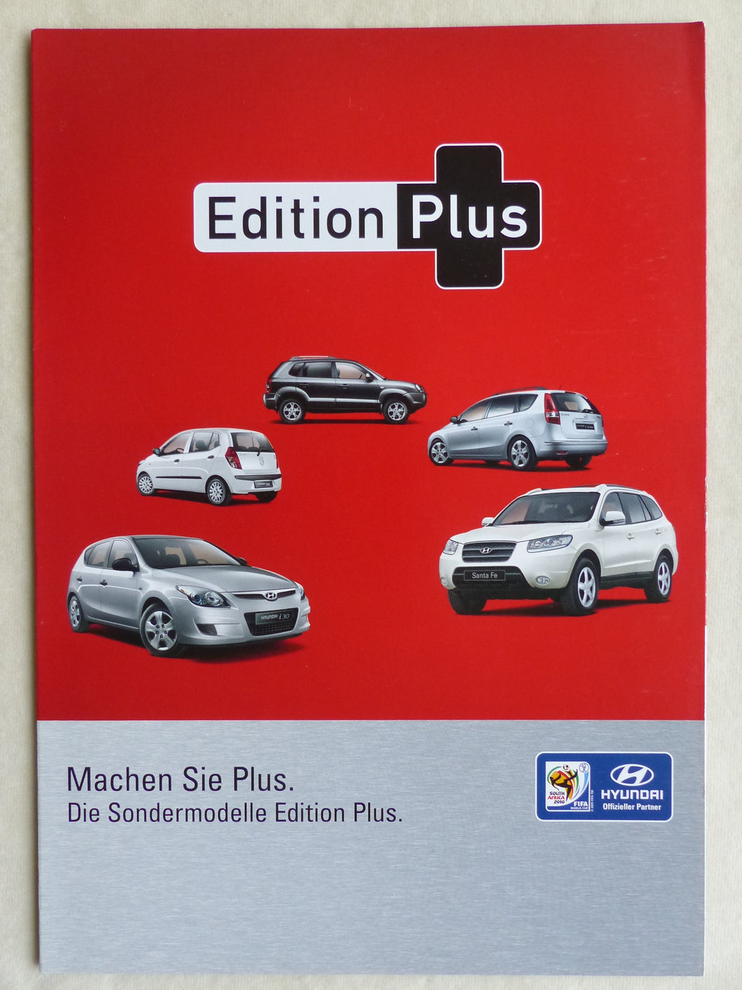 Hyundai Edition Plus Sondermodelle i10 i30 MJ 2010 - Prospekt Brochure 06.2009