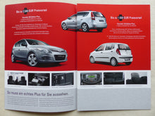 Lade das Bild in den Galerie-Viewer, Hyundai Edition Plus Sondermodelle i10 i30 MJ 2010 - Prospekt Brochure 06.2009
