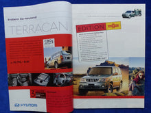 Lade das Bild in den Galerie-Viewer, Hyundai Edition Plus - Terracan Santa Fe Coupe Getz - Prospekt Brochure 2003
