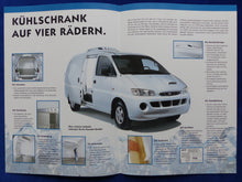 Lade das Bild in den Galerie-Viewer, Hyundai H-1 Fresh Kühlaufbau Kerstner - Prospekt Brochure 01.2003
