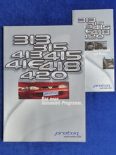 Lade das Bild in den Galerie-Viewer, Proton 313 315 413 415 418 420 MJ 1997 - Prospekt Brochure + Preisliste 09.1996
