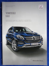 Lade das Bild in den Galerie-Viewer, Mercedes-Benz Vorteile GLE 500e Typ W166 MJ 2016 - Prospekt Brochure 04.2015
