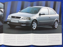 Lade das Bild in den Galerie-Viewer, Opel Astra Edition Silver MJ 1999 - Prospekt Brochure + Preisliste 09.1998
