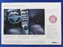 Lade das Bild in den Galerie-Viewer, Opel Astra Edition FC Bayern München MJ 2000 - Prospekt Brochure 02.2000
