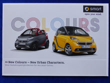 Lade das Bild in den Galerie-Viewer, Smart fortwo Farben Verdecke bodypanels MJ 2014 - Prospekt Brochure 07.2013
