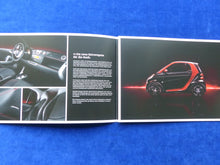 Lade das Bild in den Galerie-Viewer, Smart fortwo coupe cabrio edition sharpred - Prospekt Brochure 01.2012
