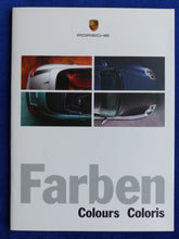 Lade das Bild in den Galerie-Viewer, Porsche Farben Lacke Polster 911 996 Boxster 986 - Prospekt Brochure 1999
