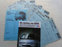 Lade das Bild in den Galerie-Viewer, Isuzu Transporter Kombi Kastenwagen 4WD - Prospekt + Daten + Preisliste 01.1987
