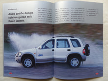 Lade das Bild in den Galerie-Viewer, Kia Sportage MJ 2000 - Prospekt Brochure + Preisliste 09.1999
