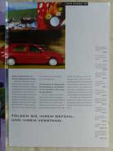 Lade das Bild in den Galerie-Viewer, Mazda 121 LX GLX Canvas Top MJ 1996 - Prospekt Brochure 02.1996
