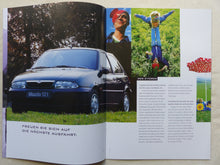 Lade das Bild in den Galerie-Viewer, Mazda 121 LX GLX Canvas Top MJ 1996 - Prospekt Brochure 02.1996
