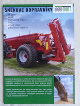 Lade das Bild in den Galerie-Viewer, Agrimont Snekové Dopravníky ZSN SSN MSN - Prospekt Brochure Tschechien
