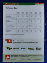 Lade das Bild in den Galerie-Viewer, Amazone Centaur Grubber - Prospekt Brochure 09.2008
