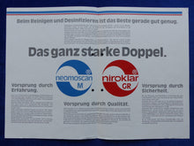 Lade das Bild in den Galerie-Viewer, Dr. Weigert neomoscan niroklar Desinfektion - Prospekt Brochure 90er
