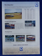 Lade das Bild in den Galerie-Viewer, Dalbo Untergrundpacker Kombipacker - Prospekt Brochure 11.1997
