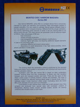 Lade das Bild in den Galerie-Viewer, MADARA Monted Disc Harrow Series BD - Prospekt Brochure Bulgarien
