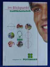 Lade das Bild in den Galerie-Viewer, Pöttinger Im Blickpunkt Großflächentechnik - Prospekt Brochure 01.2003
