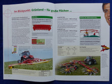 Lade das Bild in den Galerie-Viewer, Pöttinger Im Blickpunkt Großflächentechnik - Prospekt Brochure 01.2003
