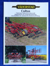 Lade das Bild in den Galerie-Viewer, Väderstad Cultus Stoppelbearbeitung - Prospekt Brochure 1995
