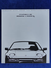 Lade das Bild in den Galerie-Viewer, Porsche 928 S4 GT MJ 1990 - Prospekt Brochure + Daten + Farben + Preise 08.1989
