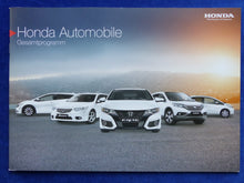 Lade das Bild in den Galerie-Viewer, Honda Automobile Programm Jazz Civic Accord CR-V - Prospekt Brochure 01.2015

