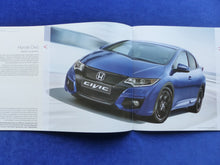 Lade das Bild in den Galerie-Viewer, Honda Automobile Programm Jazz Civic Accord CR-V - Prospekt Brochure 01.2015
