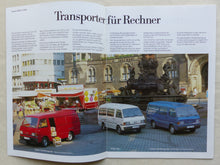 Lade das Bild in den Galerie-Viewer, Mazda E 2000 2200 Transporter Bus - Prospekt Brochure + Preisliste 04.1985

