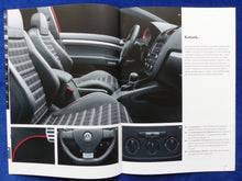Lade das Bild in den Galerie-Viewer, VW Golf GTI Edition 30 MJ 2008 - Prospekt Brochure + Preisliste 10.2007
