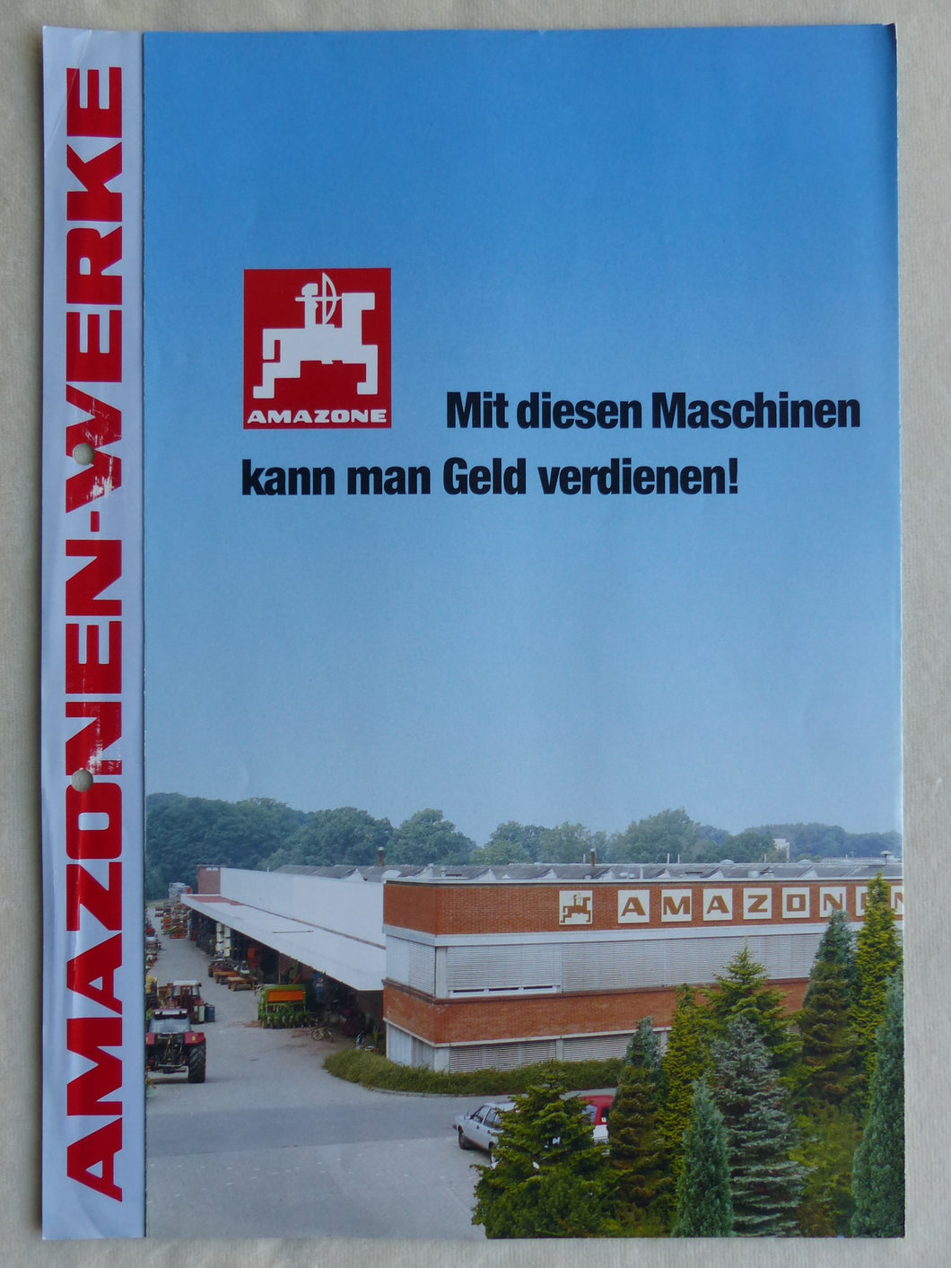 Amazonen-Werke Programm Landmaschinen - Prospekt Brochure 04.1992
