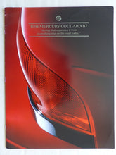 Lade das Bild in den Galerie-Viewer, Mercury 1994 Cougar XR7 - US-Prospekt Brochure 07.1993 USA Großformat

